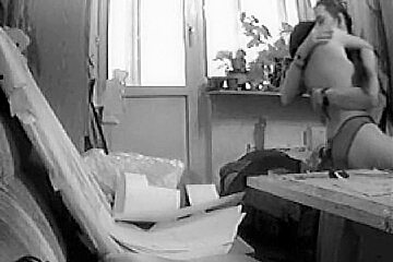 Two horny lesbians having sex on the