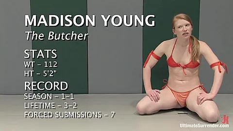 Jack Hammer, Amber Rayne And Madison Young In Special Match-up! Blast From The Past! Loser Is Getting Fucked By A Huge Black Cock