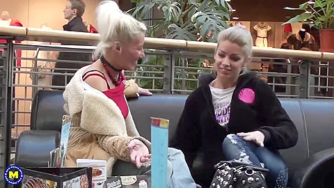 A First Old Lesbian Date Turns Out Hot - Isolda And Britney