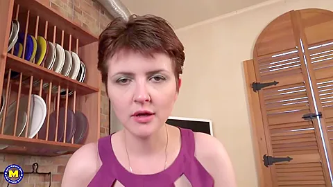 Ania And Oxana - Horny Housewife Shares A Hard Cock With A Hot Young Babe