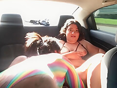 I Fuck My Girlfriend On The Way Home In My Friends Car