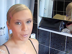 Anni S. And Sherly Hot Lesbo & Dildo Action