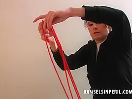 A Spy Attacks And Takes Off The Uniform Of A Beautiful Officer