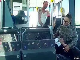 Sexy Babes In Public Bus - Barbara Bieber