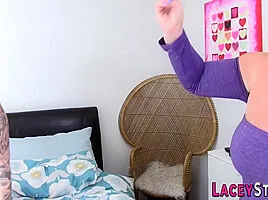 British Gran Masturbates Watching