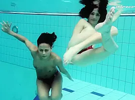 Markova And Zlata Hottest Lesbians Underwater