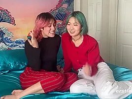Amateur Lesbian Eating Pussy Pov