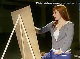 Kinky Lesbian Art Teacher Punishes And Ass Fucks Two Of Her students 18+!