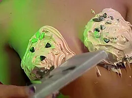 Slender Small Tit teen 18+ Babes Enjoying Lesbian Pussy Licking