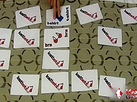 3 College Girls Play a Game of Strip Memory