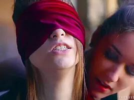 Blindfolded Lesbian Who The Other One Is