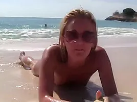 Skinny Naked Girls On The Beach - Blue Angel, Shalina Devine And Bibi Noel