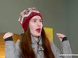 Ready, Set, Snow! Lesbian Threesome for ClubSweethearts
