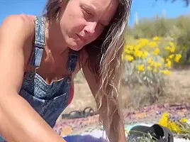 Blooming Bushes Lesbian Fun With Sparks Go Wild