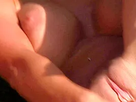 Sweet Blonde Lesbians Having Outdoor Sex - NaughtyGirls