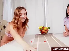 A Strip-dice Game Turns Into A Wild Lesbian