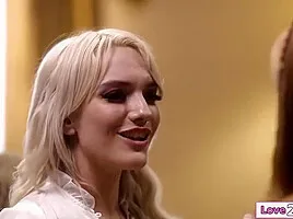 Madi Collins, Kenna James And Big T In Hi I Am Your Lucky Penny And Im Horny Af